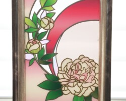 芍薬の飾り額